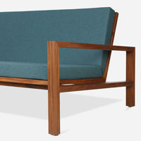 Case Study® Solid Wood Loveseat - Upholstered