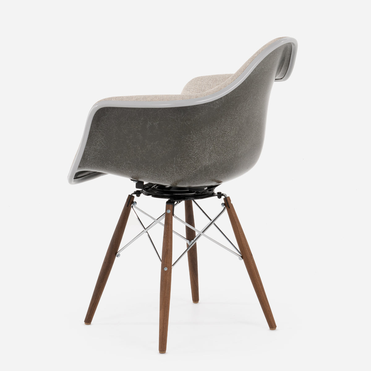 Case Study® Furniture Upholstered Arm Shell Dowel Swivel – Modernica Inc