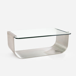 Francois Monnet Stainless Coffee Table