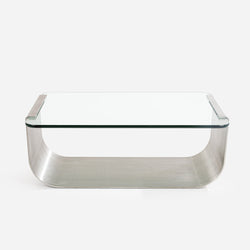 Francois Monnet Stainless Coffee Table