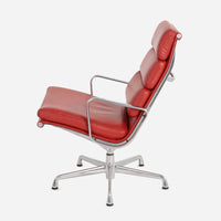 Souvenir molester coping Vintage Eames for Herman Miller Rare Red Leather Soft Pad Chair – Modernica  Inc