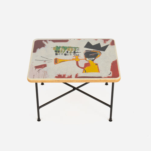 Jean-Michel Basquiat Case Study® Furniture Aiko X ベーステーブル - トランペット