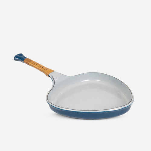 Jens Quistgaard For Anker Line Skillet Frying Pan Blue Enamel