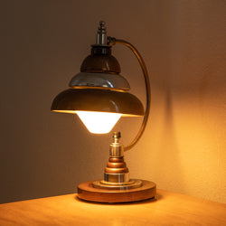 Machine Age original finish table lamp by American Markel