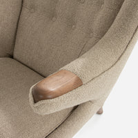 Papa Bear Chair in Marvista Taupe SET
