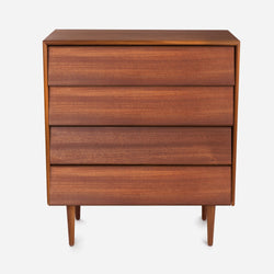 Case Study® Furniture Solid Wood Four Drawer Dresser