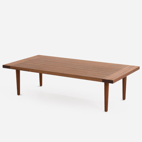 Case Study® Furniture Solid Wood Coffee Table With Straight Edge