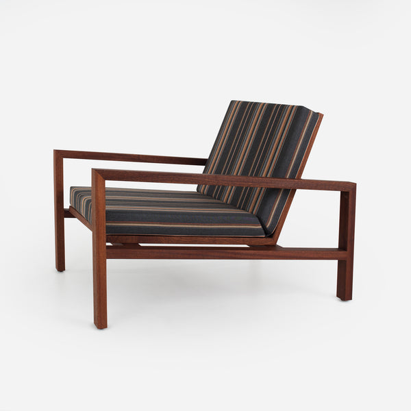 Stripe lounge online chair