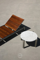 Case Study® Stainless Chaise - Wood