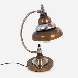 Machine Age original finish table lamp by American Markel