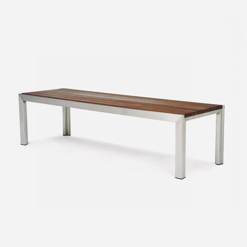 Case Study® Stainless Bench - Wood