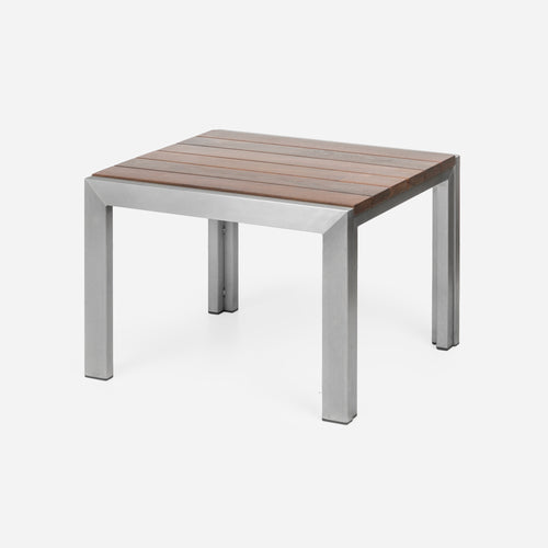Case Study ® Stainless End Bench Wood
